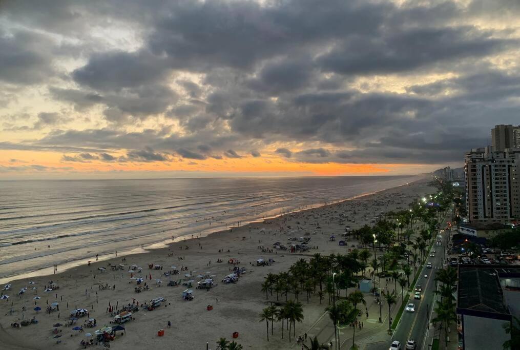 Apto 11O Vista Total Para O Mar Praia Grande  Eksteriør bilde